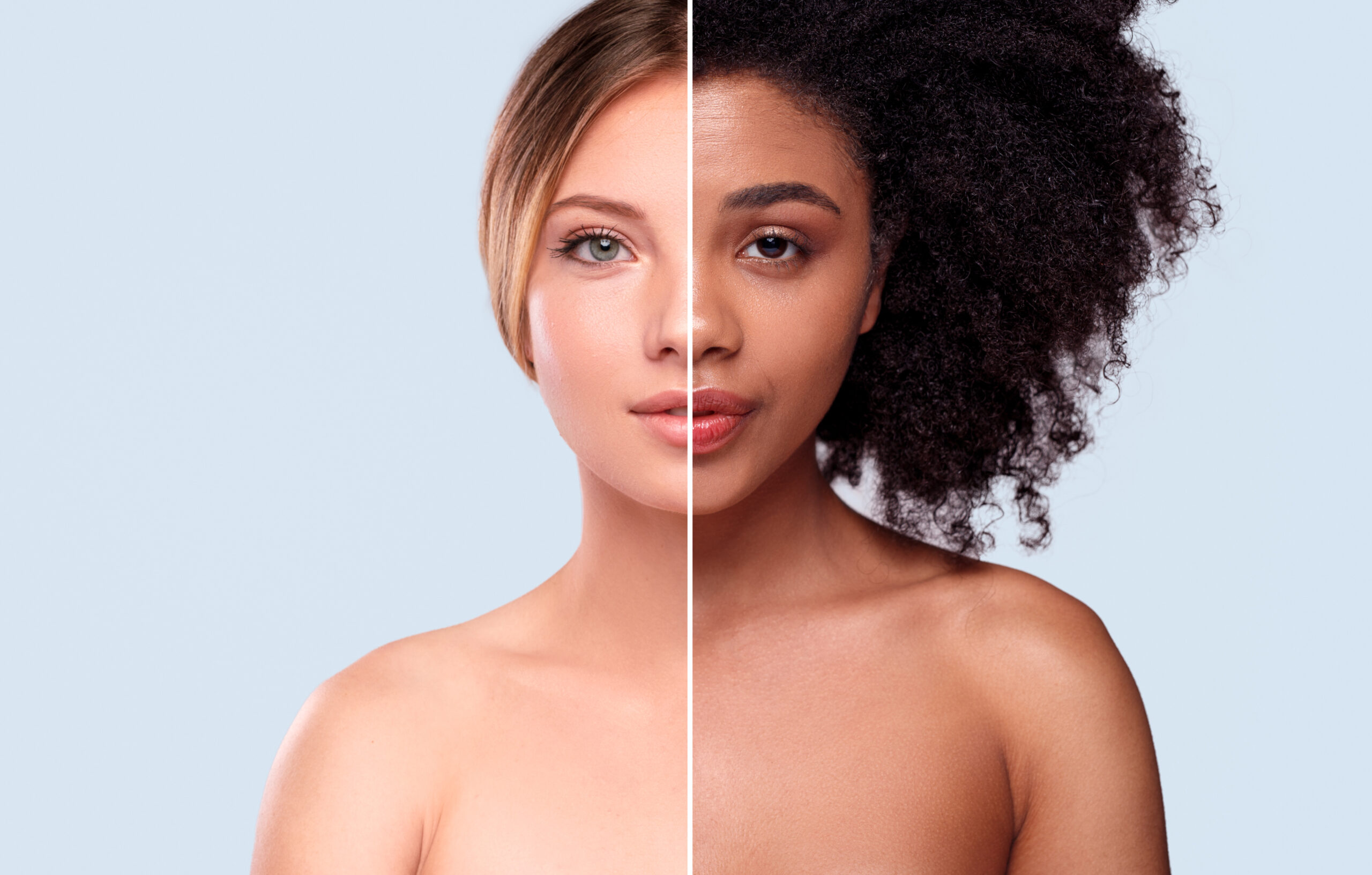 Diverse skin tones showing pigmentation assessment at Couture Dermatology and Laser