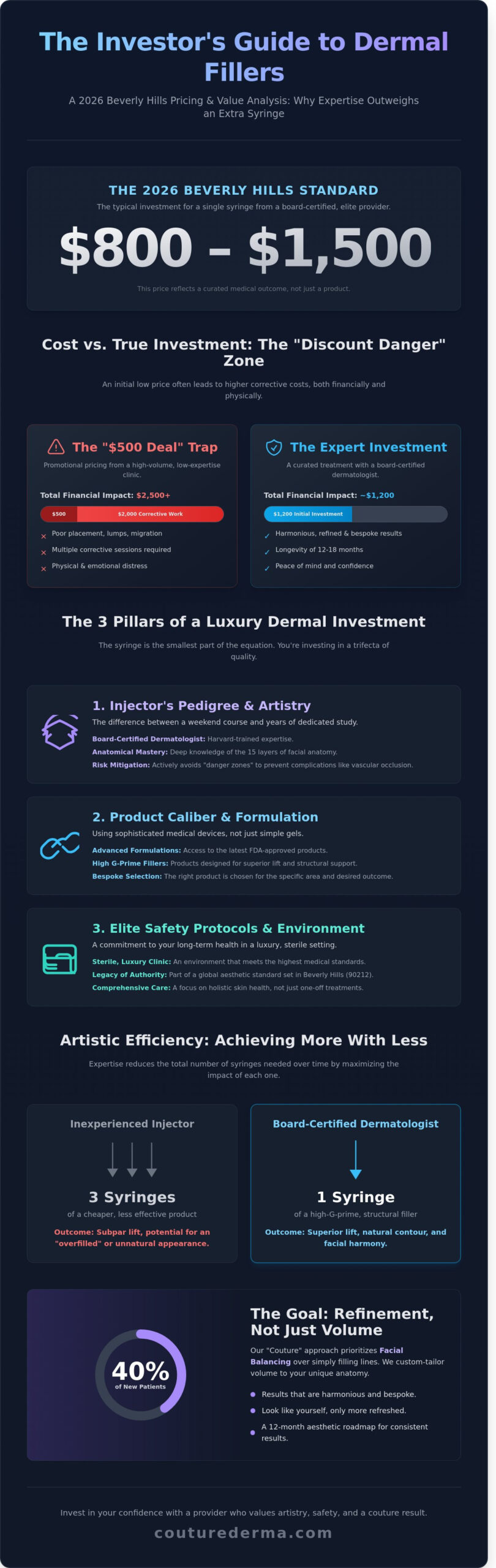 How Much Do Fillers Cost in Beverly Hills? A 2026 Guide to Dermal Investments