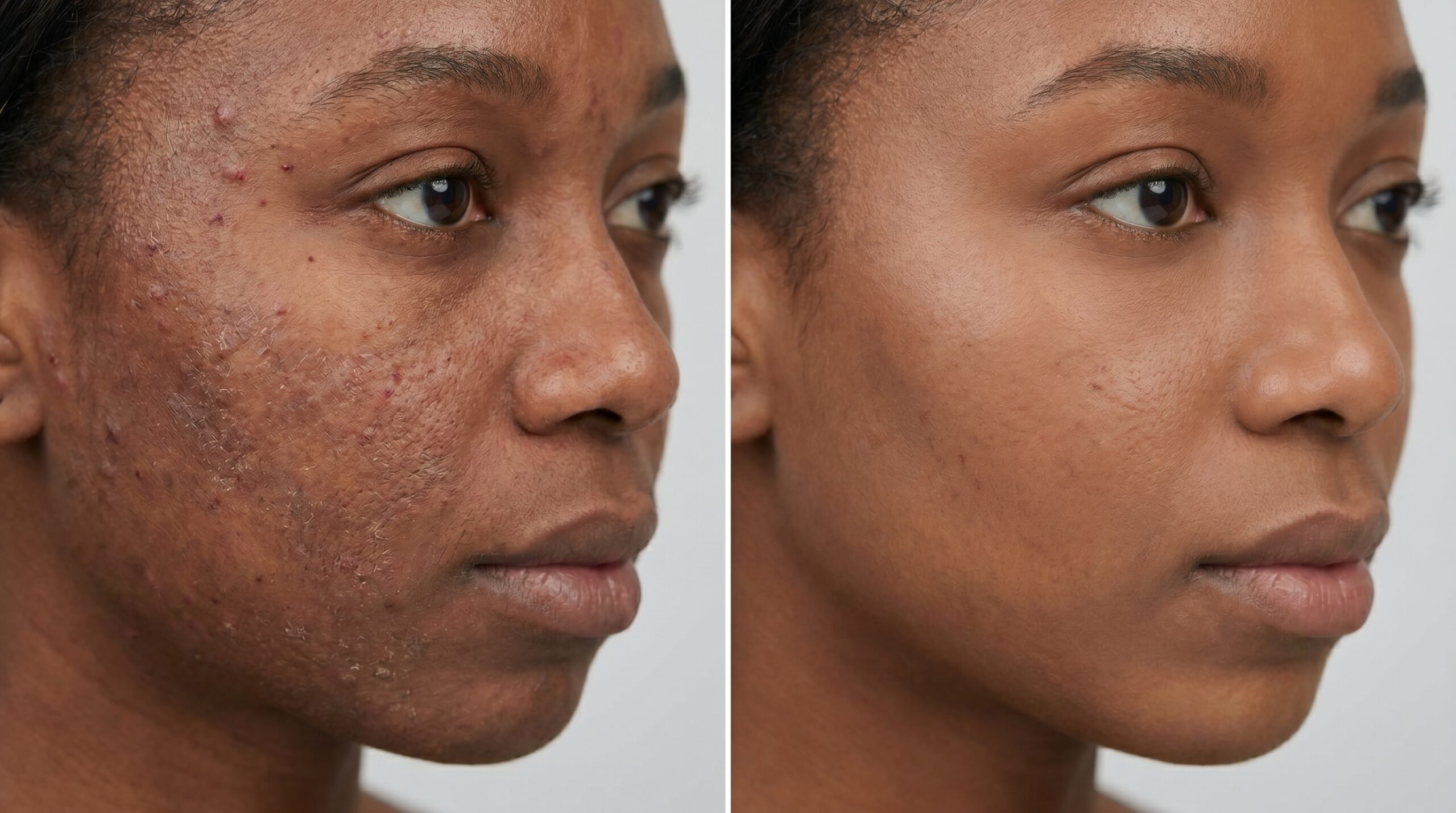 Actinic Keratosis before and after at Couture Dermatology and Laser