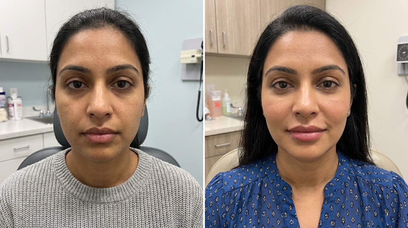 Dermal & Lip Fillers before and after at Couture Dermatology and Laser