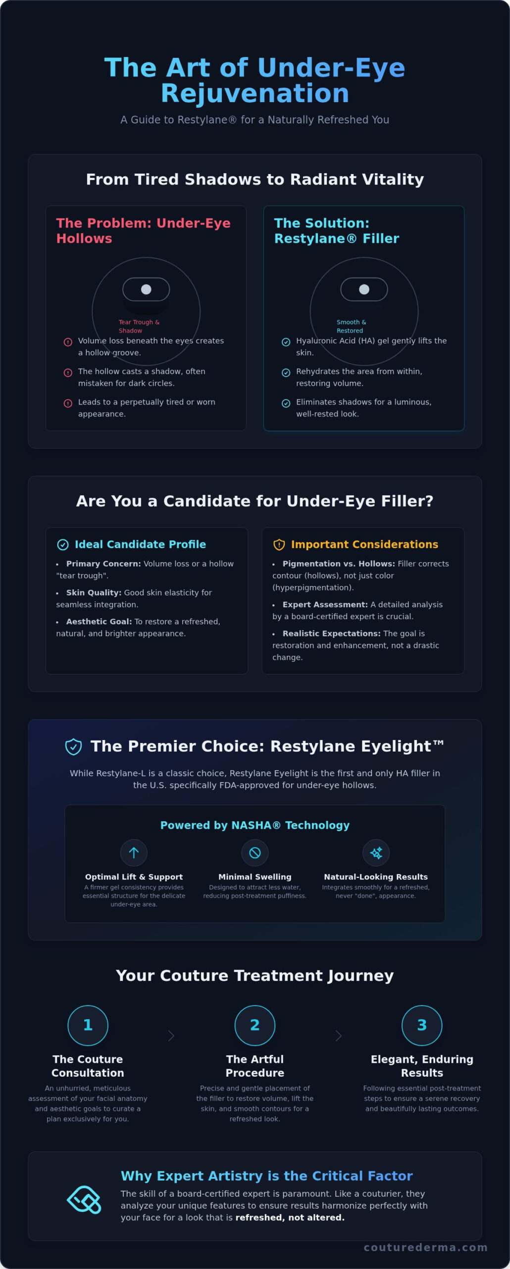 Restylane Under Eye Filler: The Couture Guide to a Refreshed Appearance