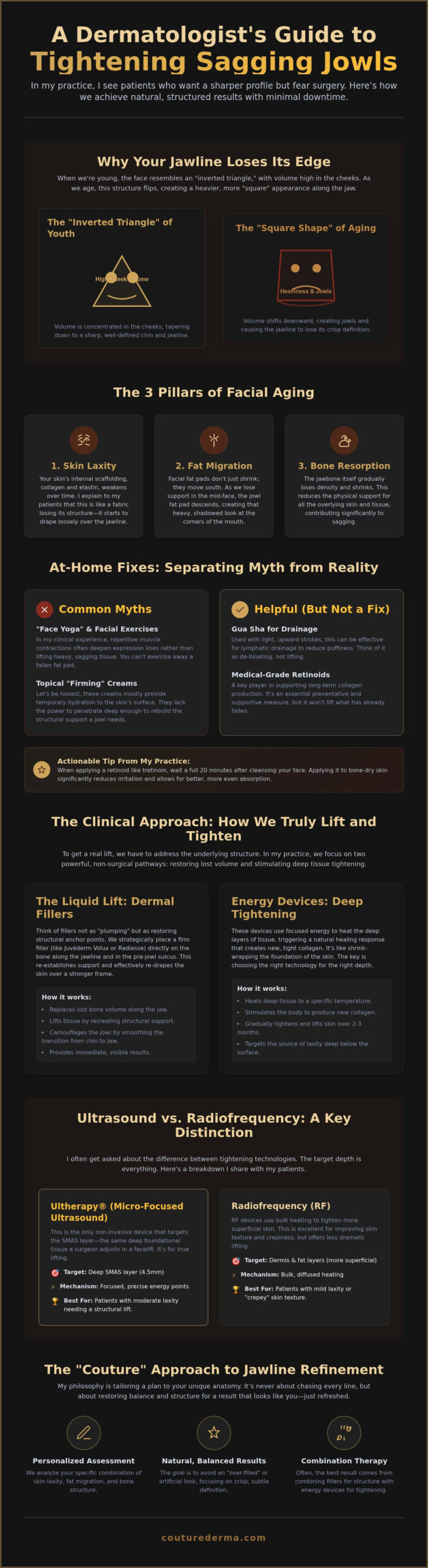 Non-Surgical Jowl Tightening: Jawline Refinement Guide