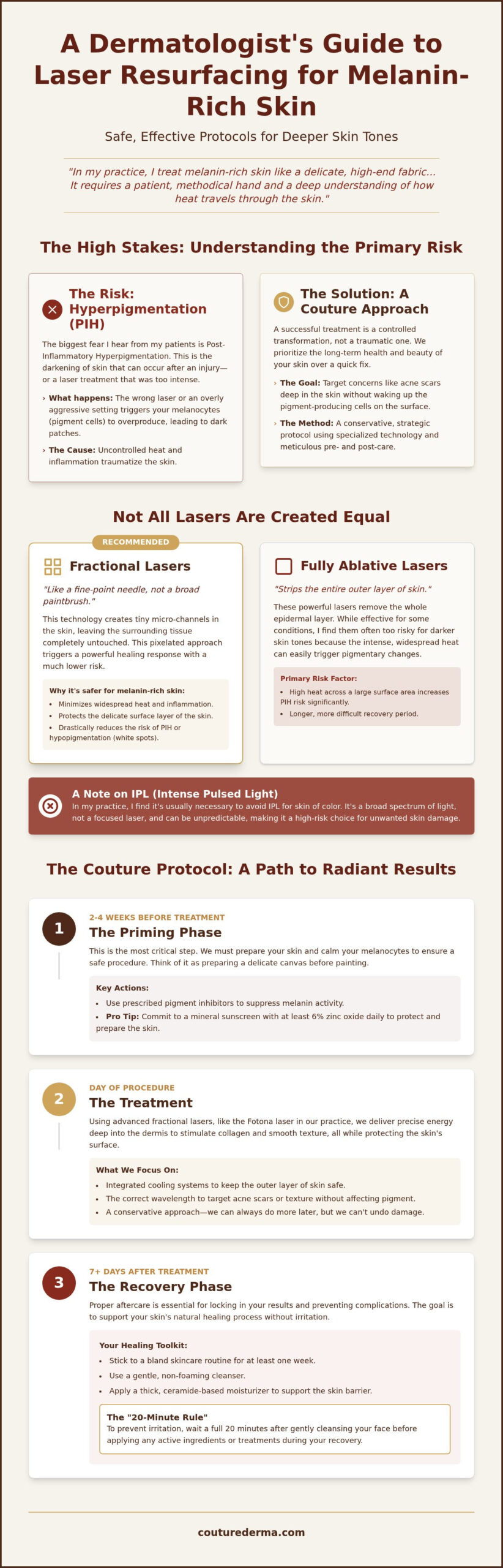 Laser Resurfacing for Black Skin in Los Angeles: A Safe, Couture Approach